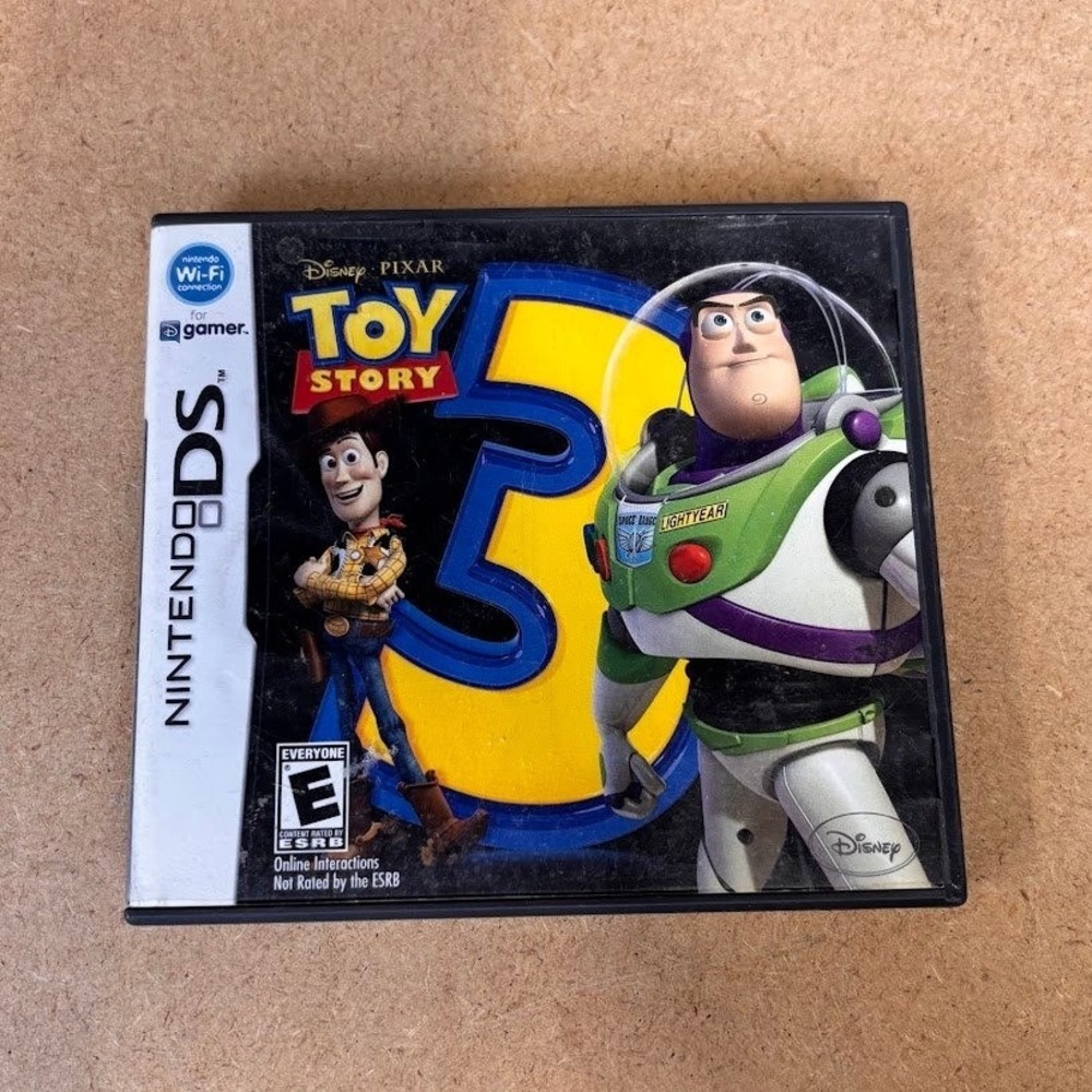 Toy Story 3 Nintendo DS Game Disney Pixar Buzz Woody CIB TWL-VT3E-USA